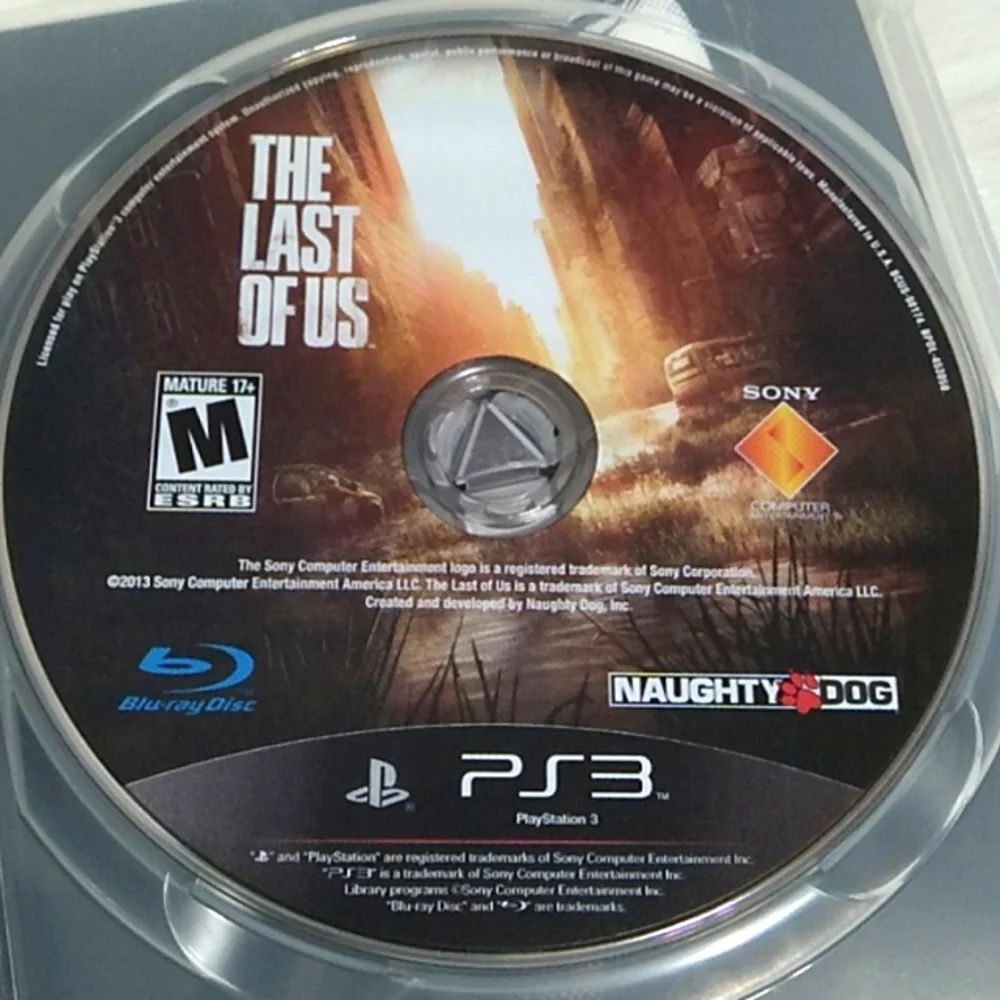 The Last Of Us Playstation 3 Mature 17+ Game Gently Used